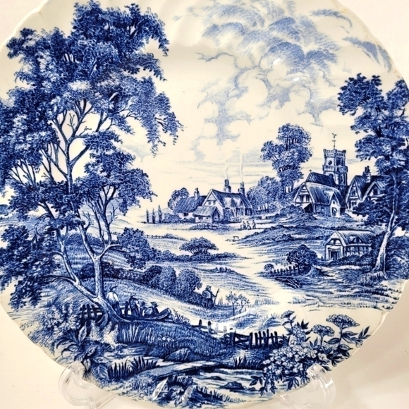 Ridgway Ironstone Meadowsweet Bread Butter Plates Set of 4 - Picture 7 of 7